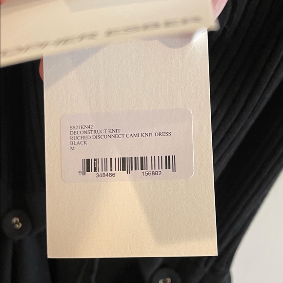 CHRISTOPHER ESBER deconstructed dress size Medium worn once tag removed - Picture 3 of 5